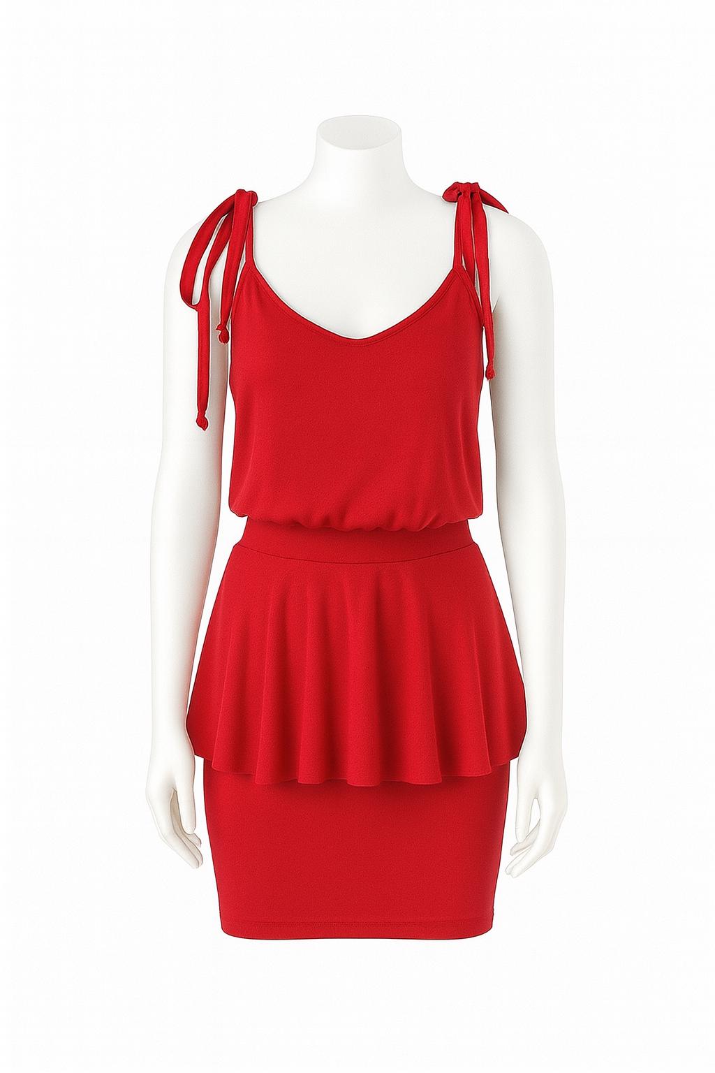 Aria Red Mini Dress