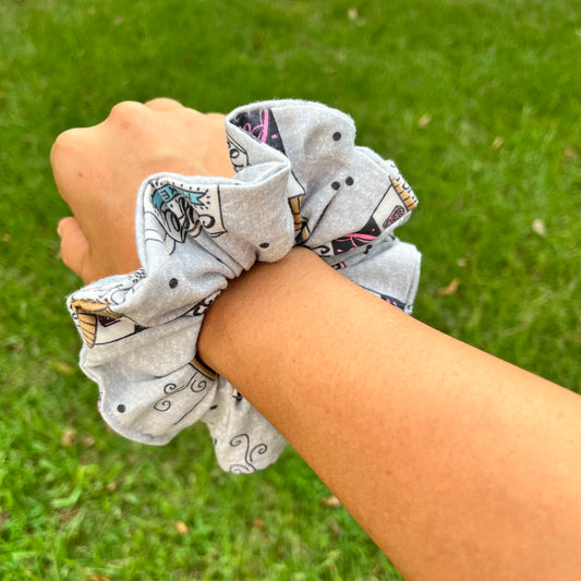 Coffee Lover Scrunchie: Handmade USA Hair Fashion
