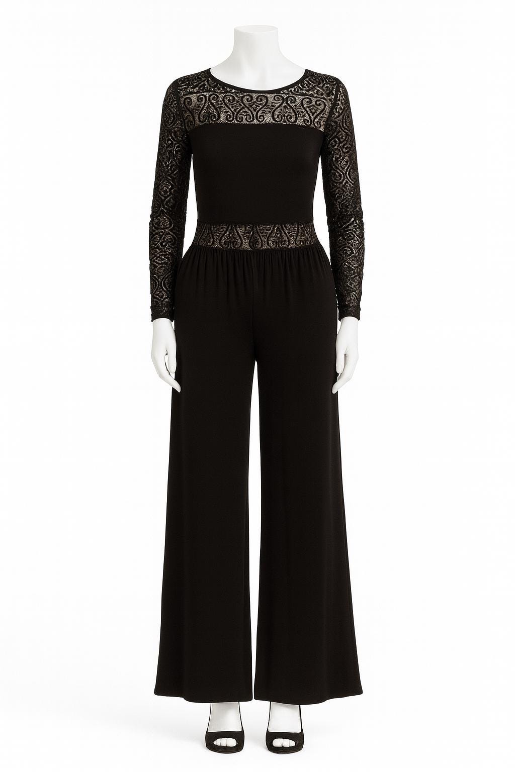 Eleanor Black Jumpsuit-Size S
