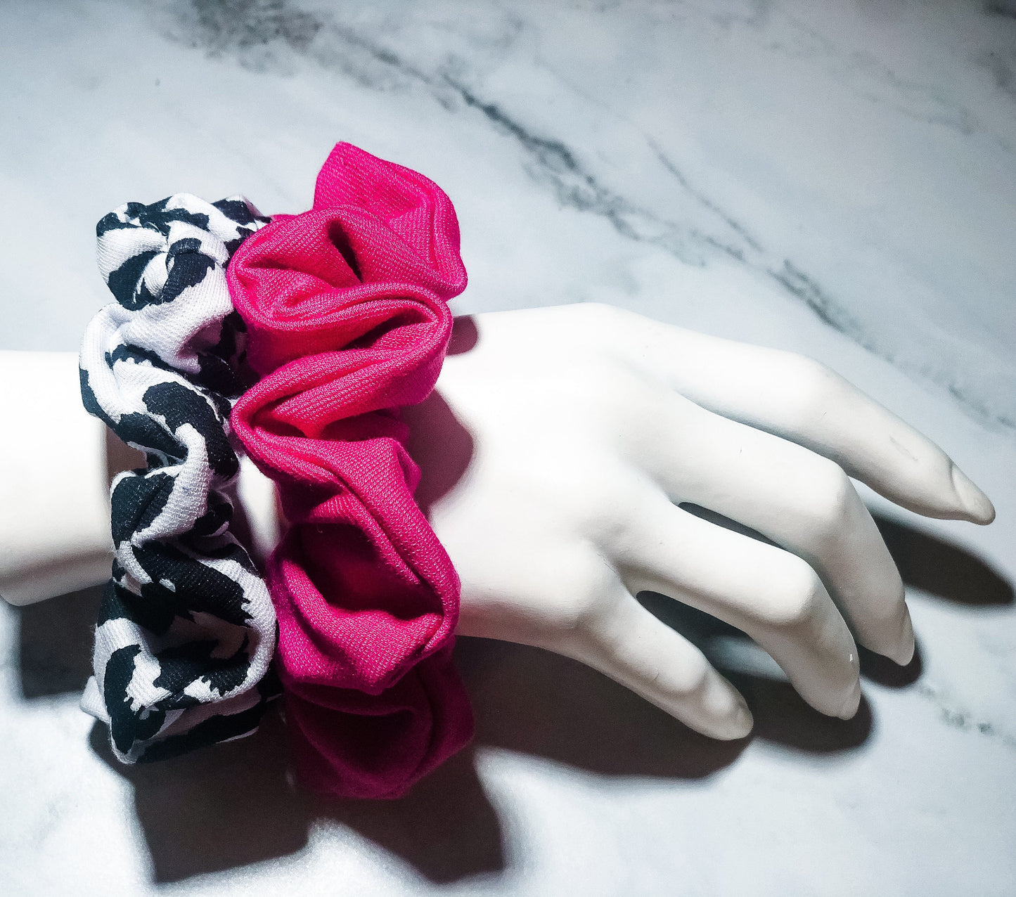 Stretch Jersey Knit Scrunchie