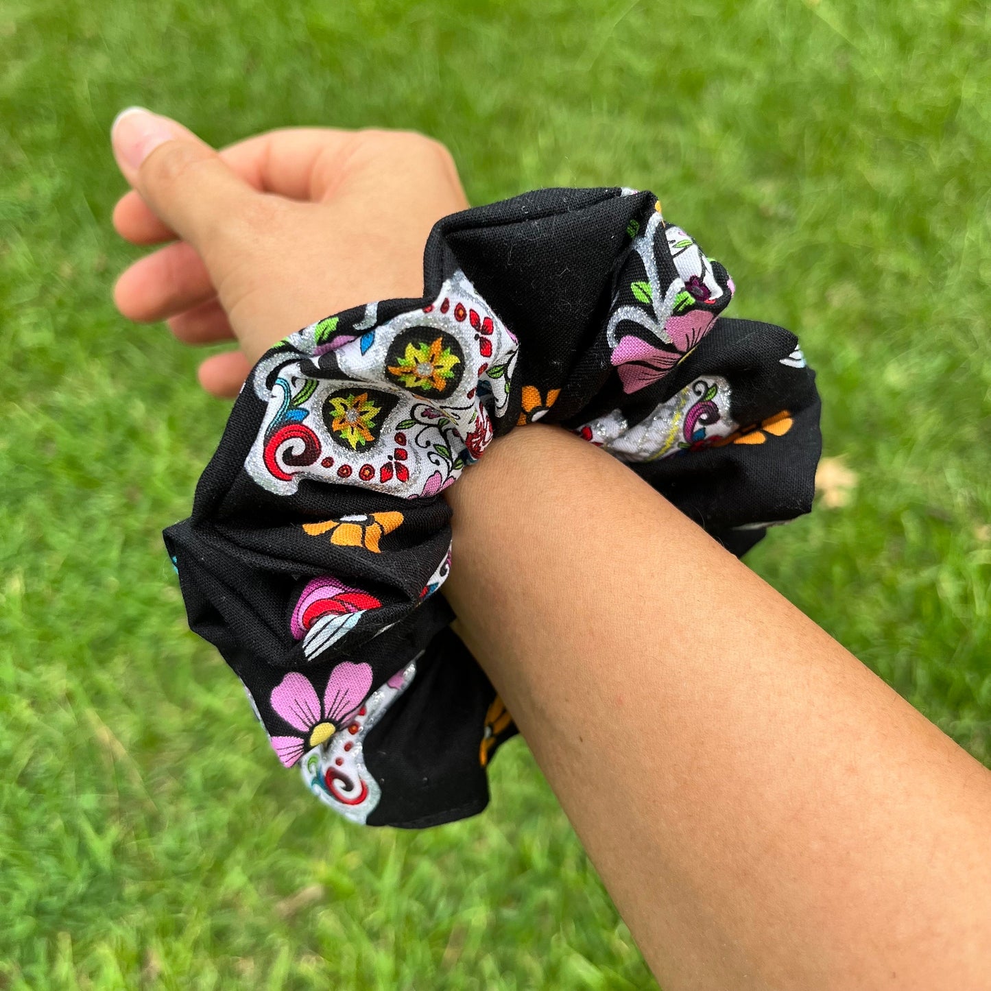 Halloween Scrunchies: Spooky Movie Prints