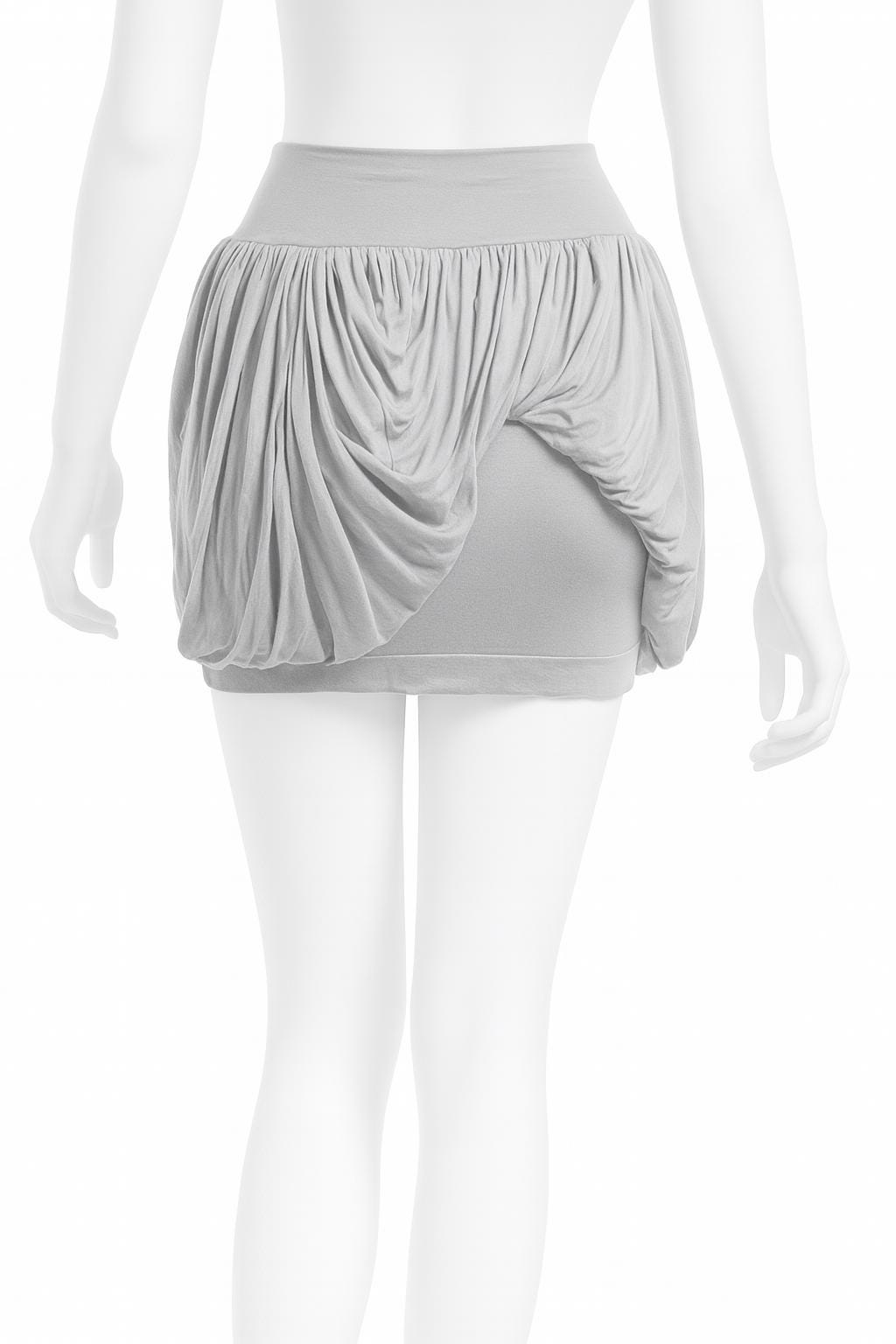 Pixie draped mini skirt