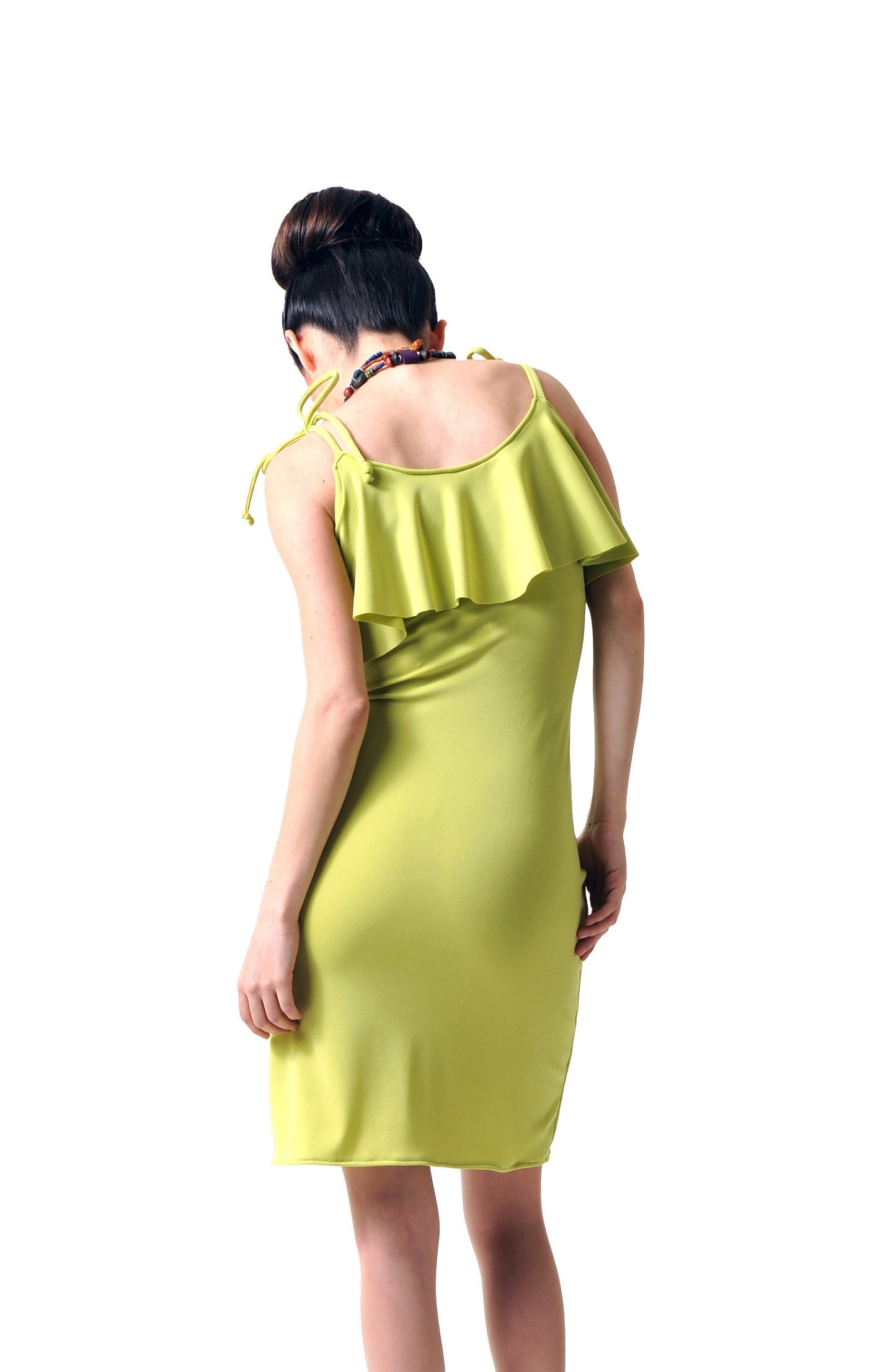 Flounce Bodycon Dress