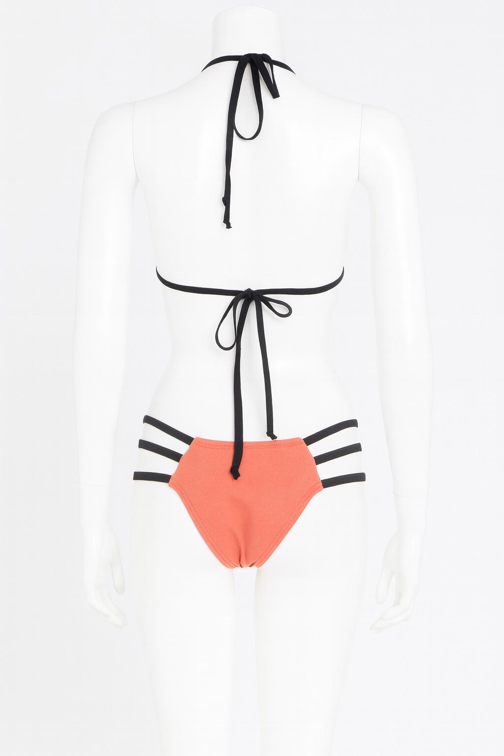 Cabana Two-Piece Triangle Cage Bikini