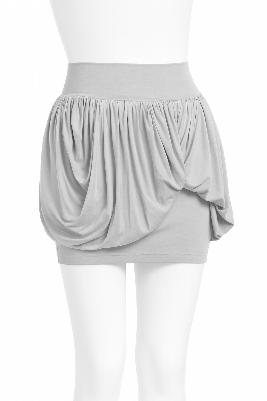 Pixie draped mini skirt