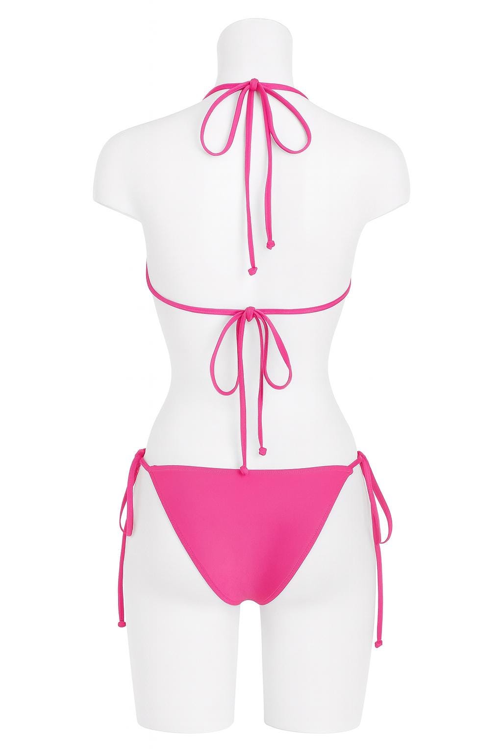 Tease Monokini One Piece Swimsuit with Ring Detail and Adjustable Tie Sides – Sexy Cut Out Bathing Suit