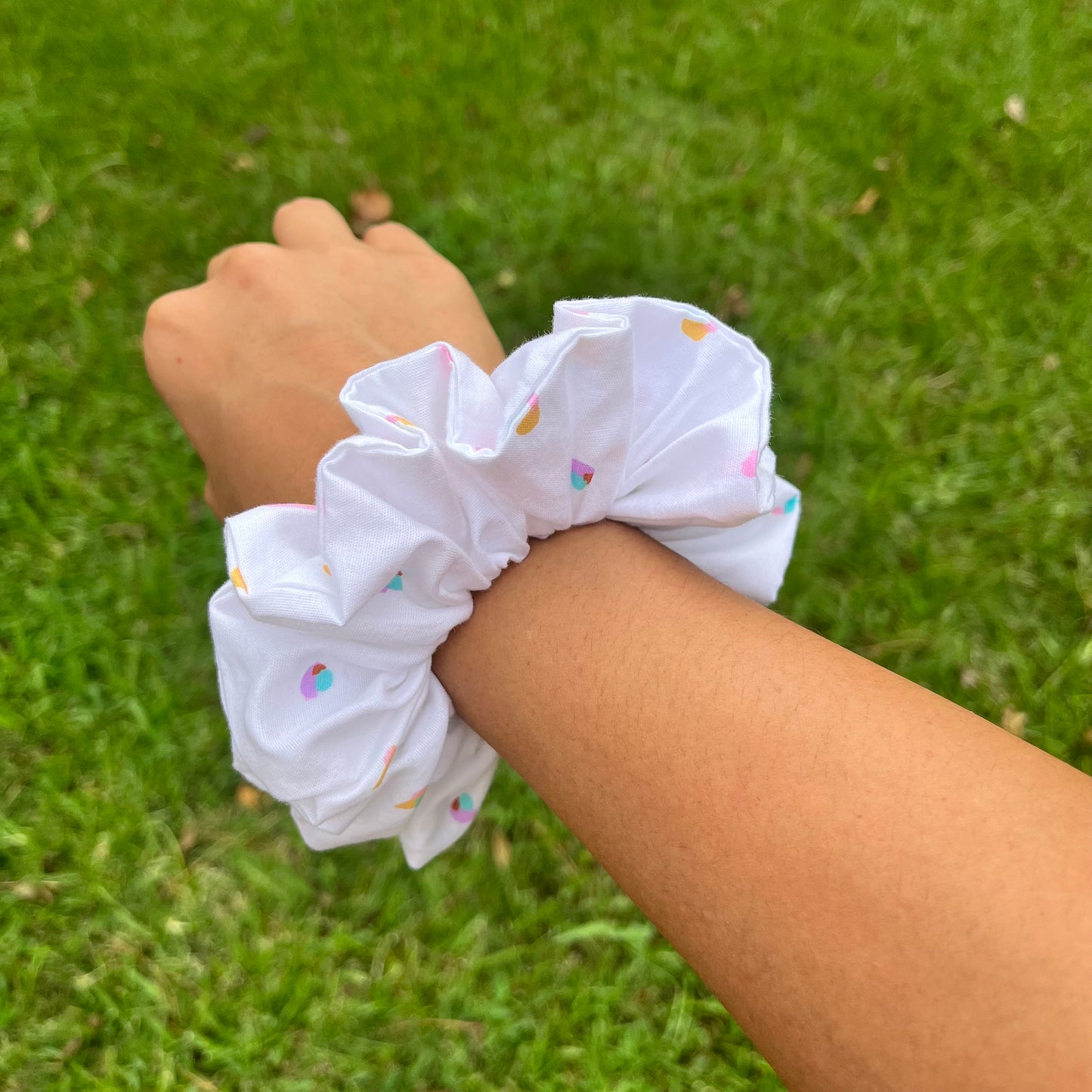 Poobear and Friends Cotton Scrunchies