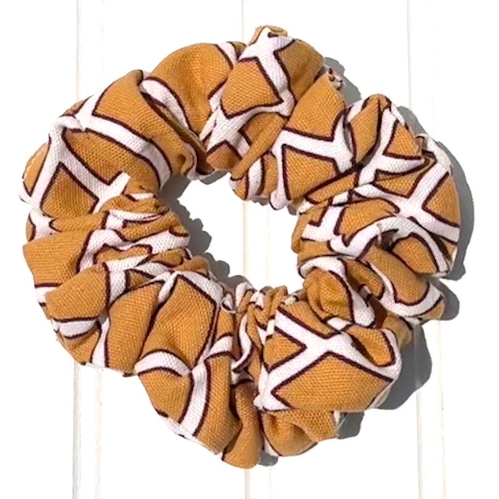 Striped Scrunchies: Cotton Hair Accessories