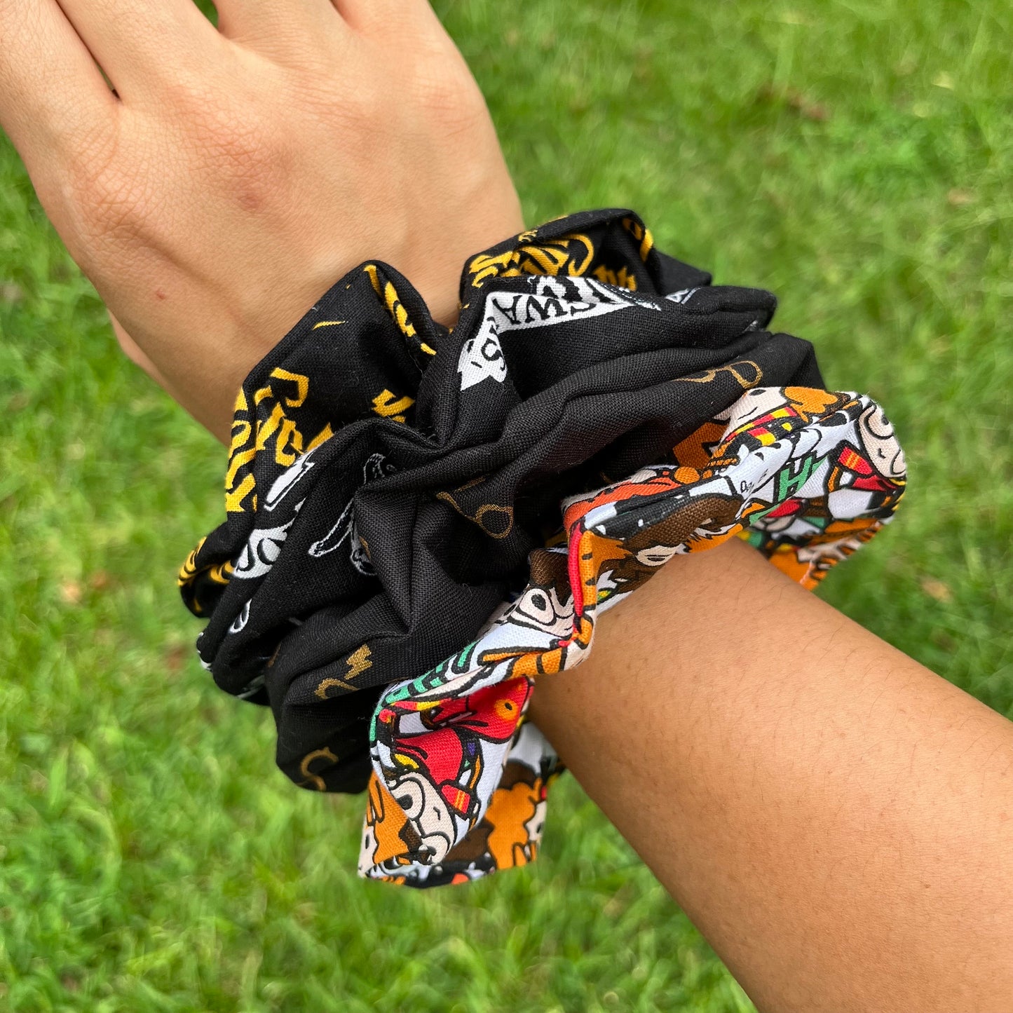 Wizard School Scrunchies: Cotton Theme Park Hair Tie