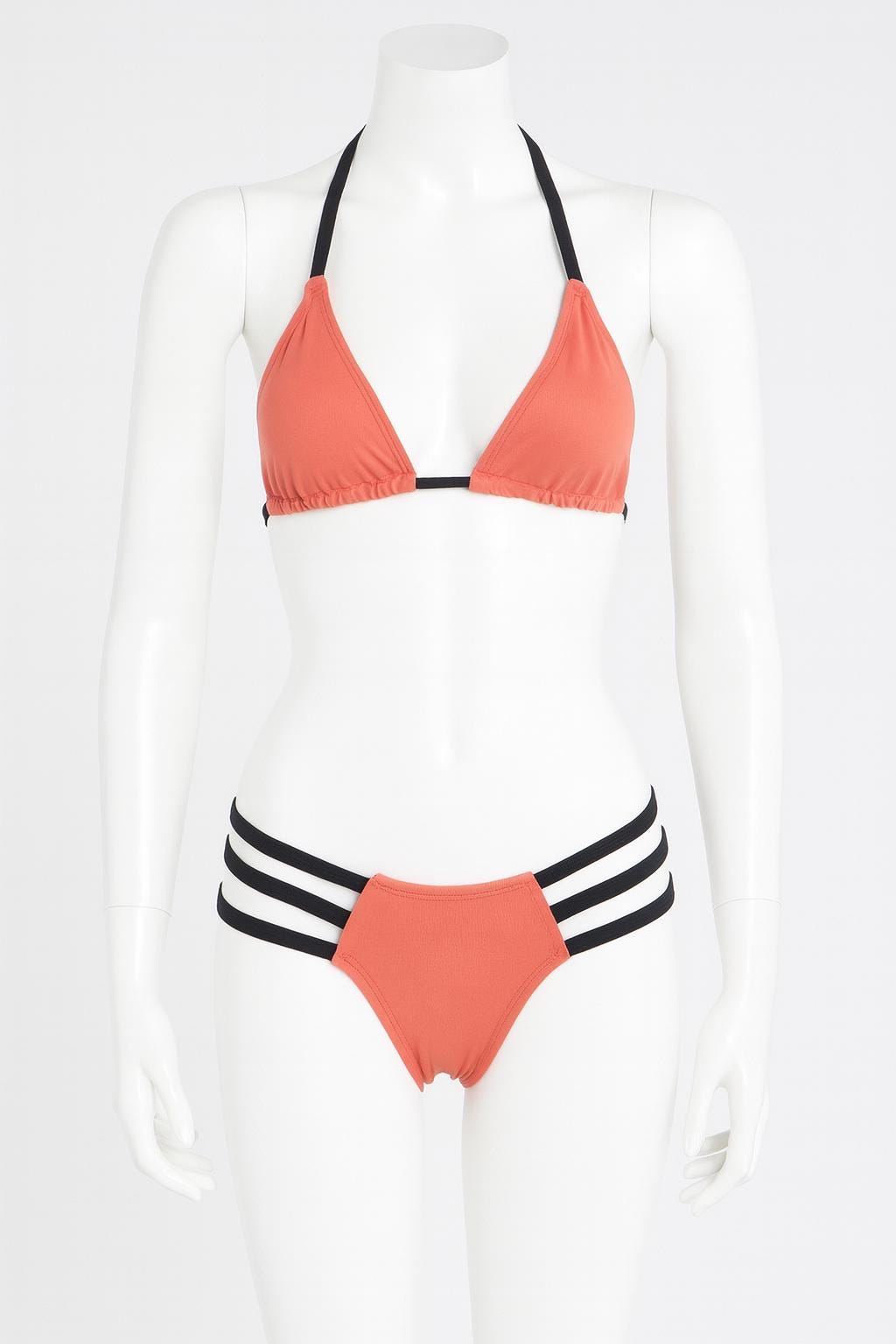 Cabana Two-Piece Triangle Cage Bikini