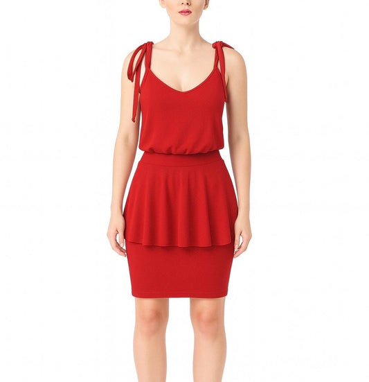 Aria Red Mini Dress