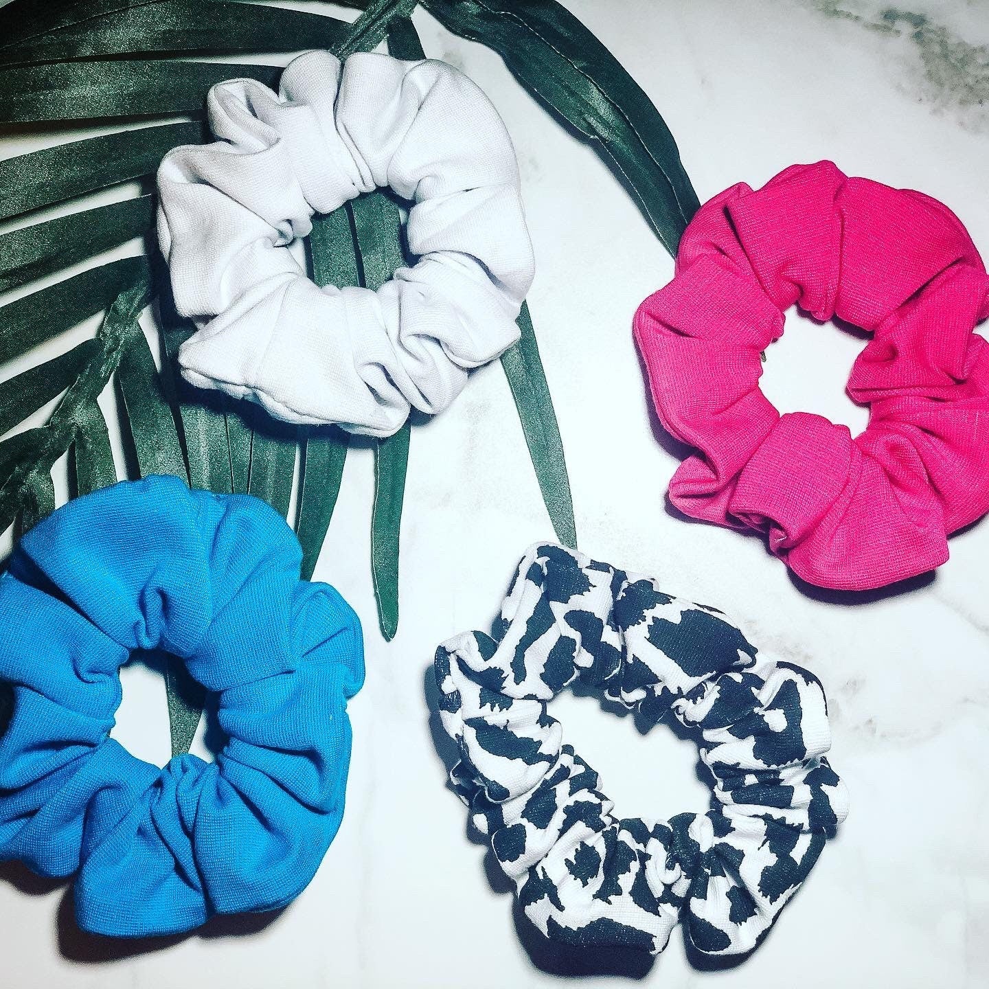Stretch Jersey Knit Scrunchie