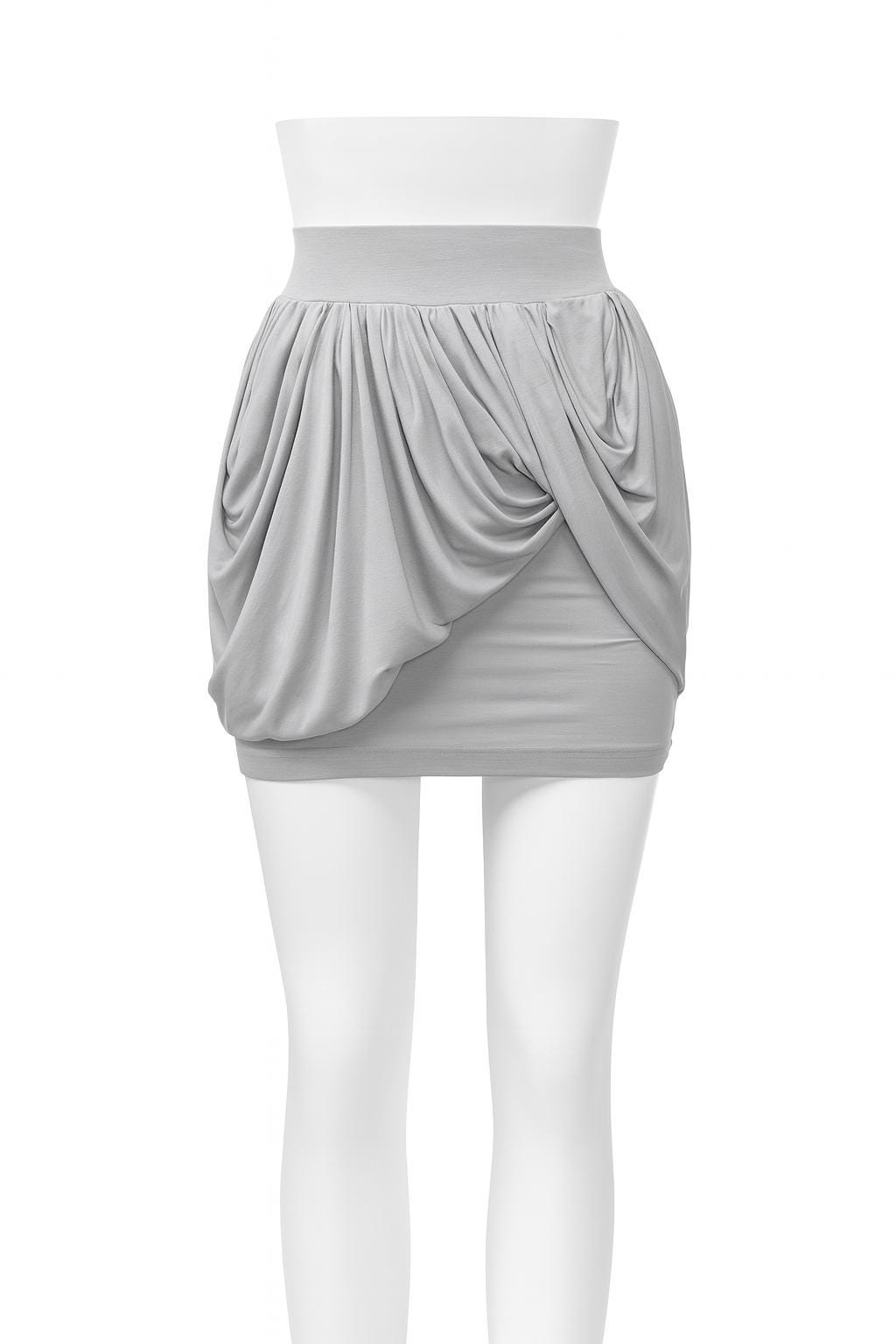 Pixie draped mini skirt
