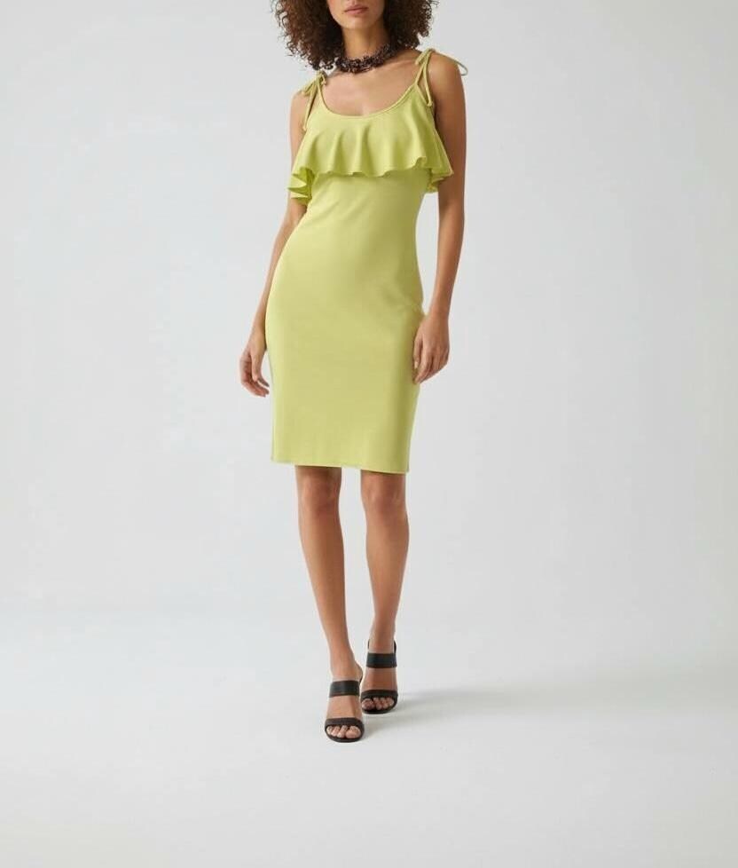 Flounce Bodycon Dress