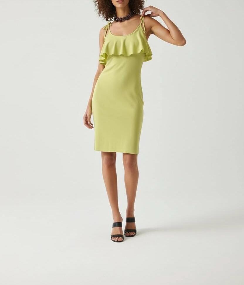 Flounce Bodycon Dress