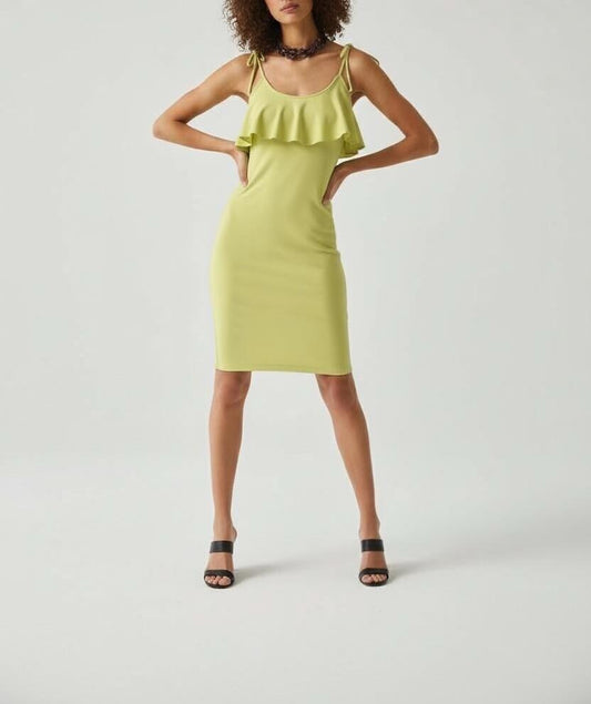 Flounce Bodycon Dress