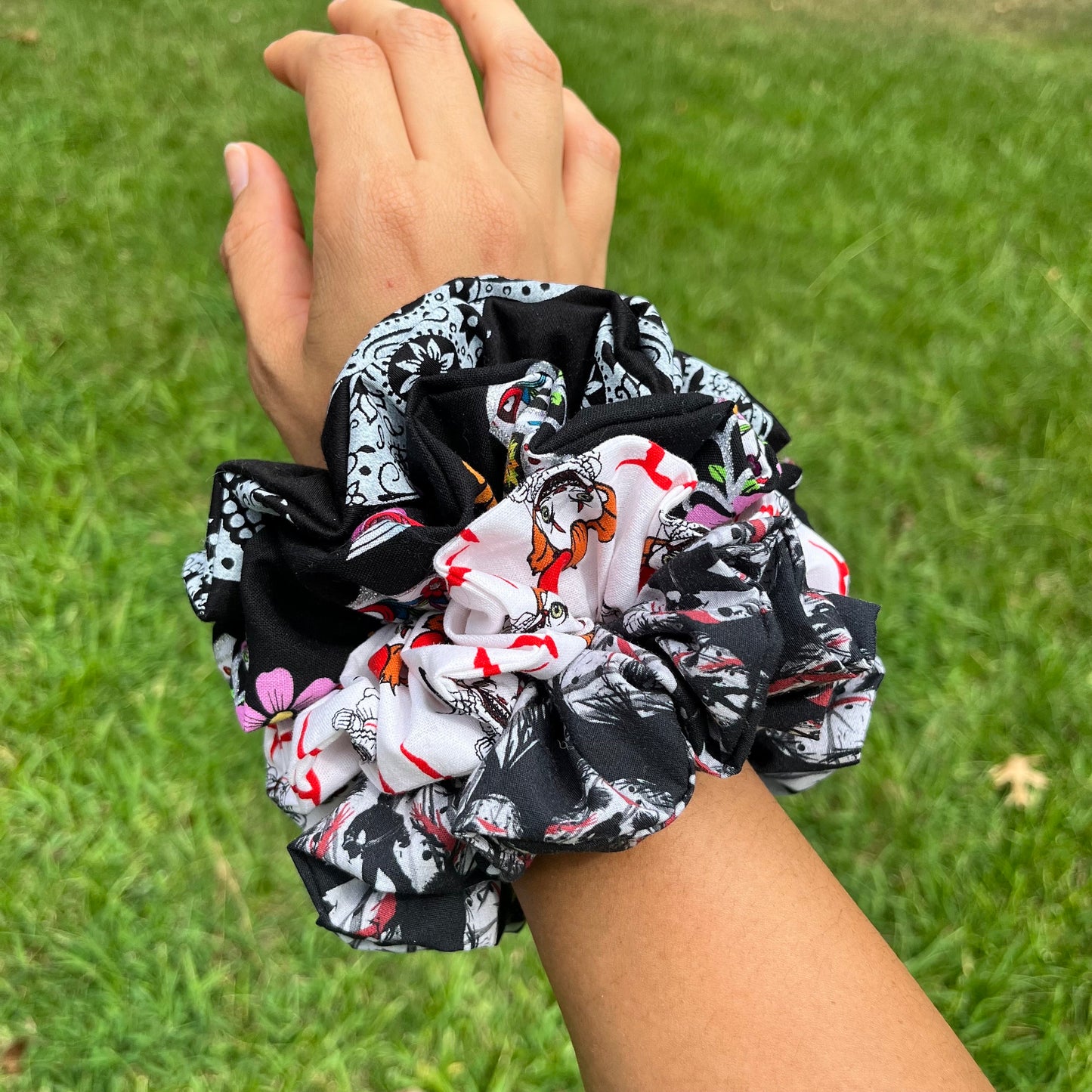 Spooky Halloween Scrunchies